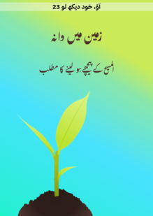 زمین میں دانہ۔ المسیح کے پیچھے ہو لینے کا مطلب